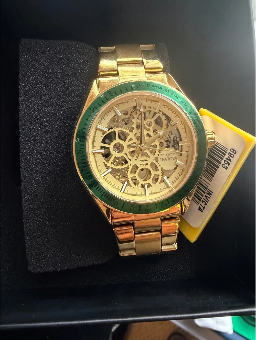 $349 INVICTA Automatic Objet D art excelsior skeleton dial watch 43mm